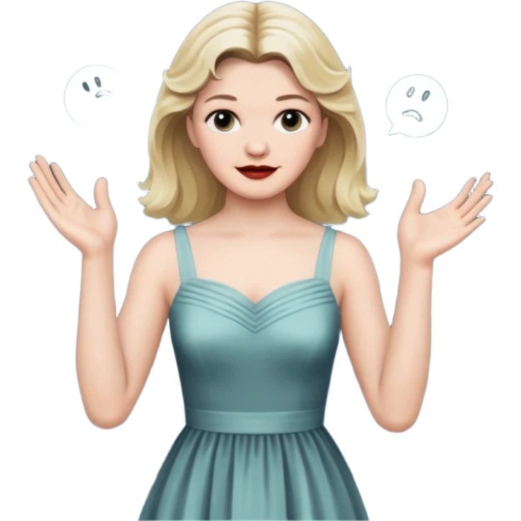 Laura Palmer hands clapping  emoji