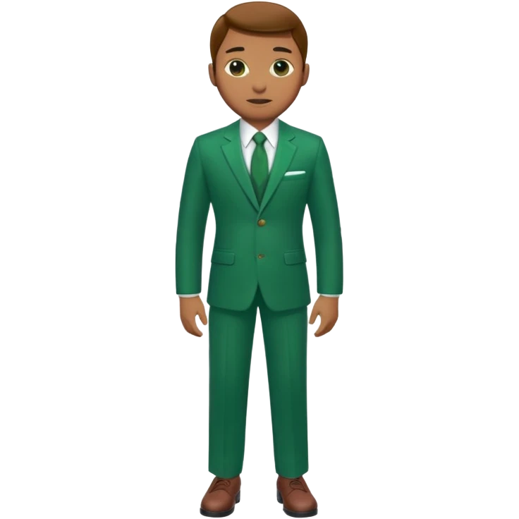 green suit emoji