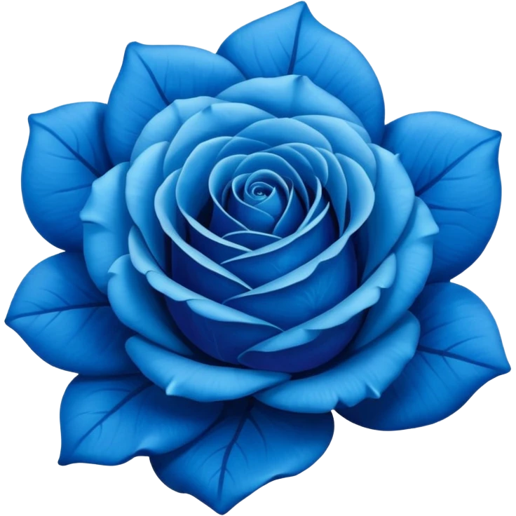 Blue rose ⚘ emoji