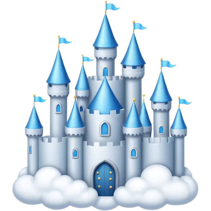 cloud castle emoji