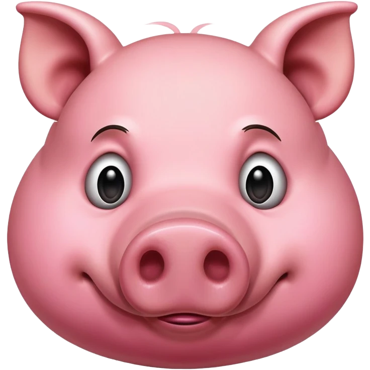 Big corpulant pig emoji