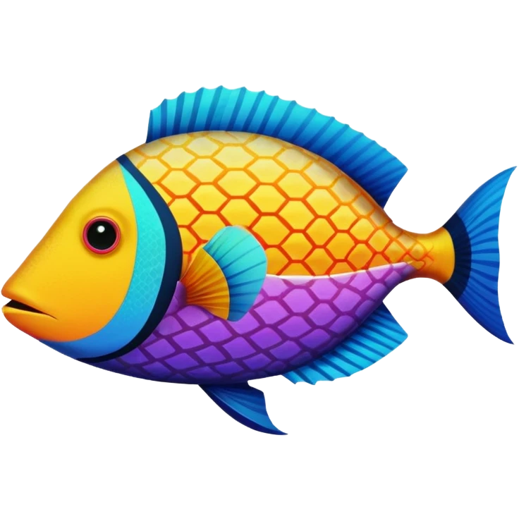 Reef triggerfish  emoji