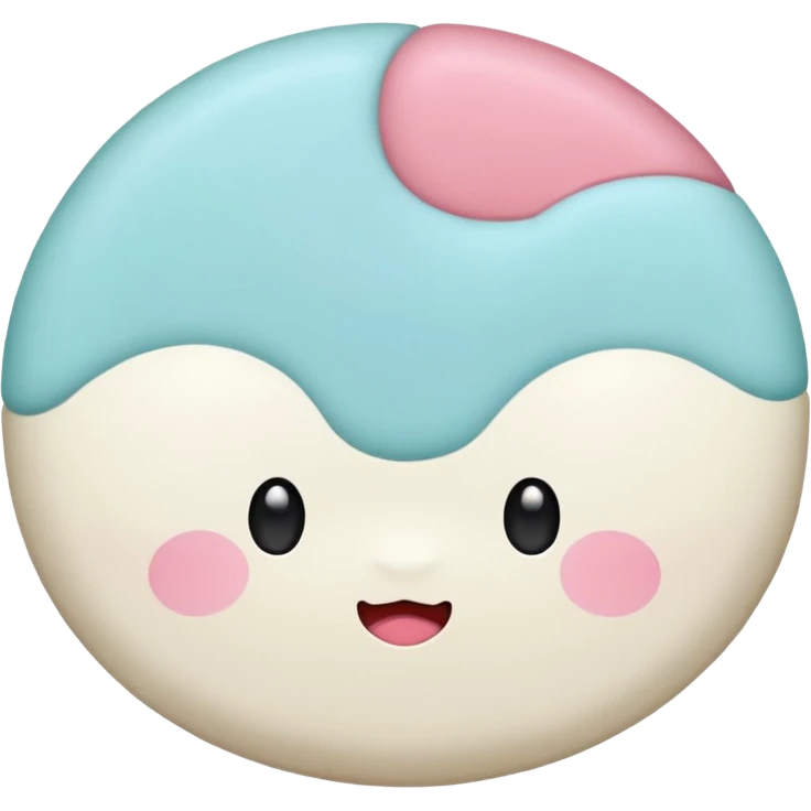 Sticker mochi emoji