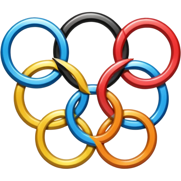 Olympic games rings emoji