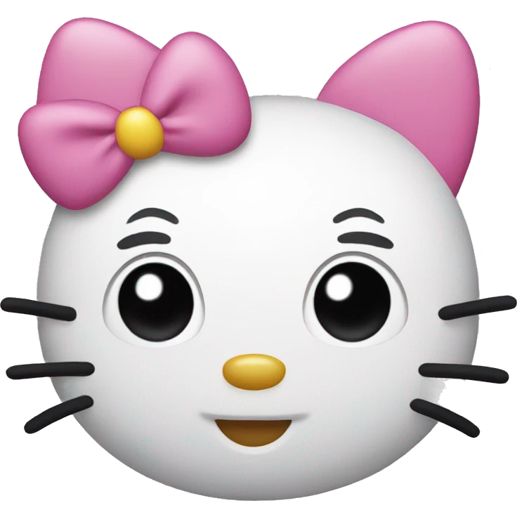 Hello kitty emoji