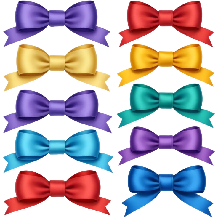  Laços emoji