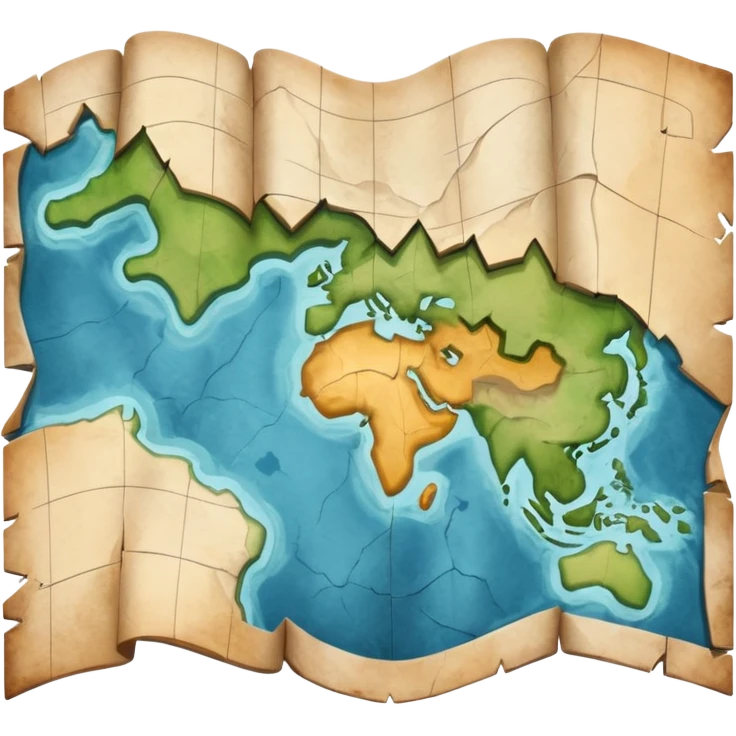 a bad map emoji