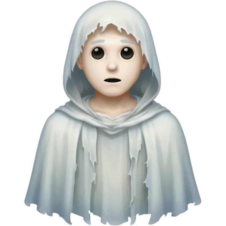 Gothic style ghost male emoji