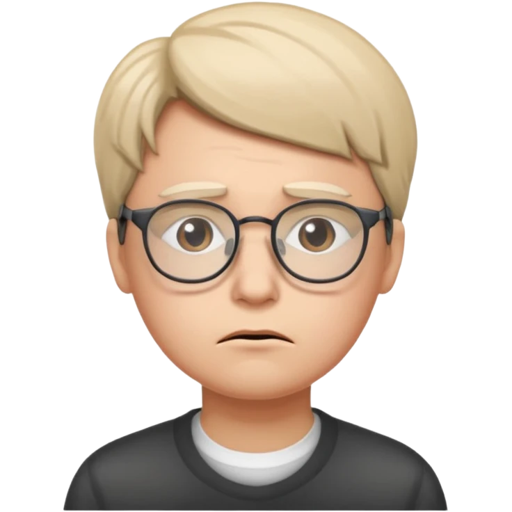 🤓+🥺 emoji