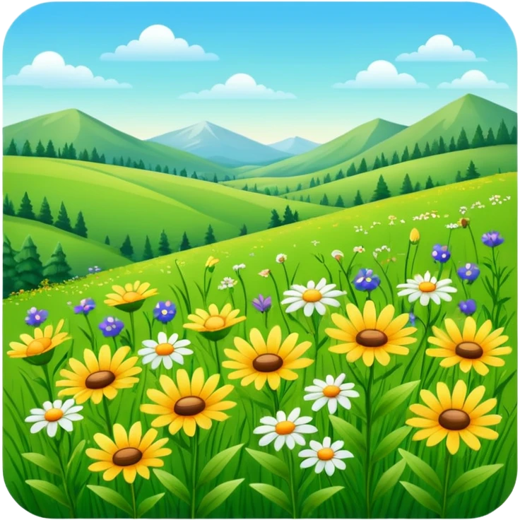 Meadow emoji