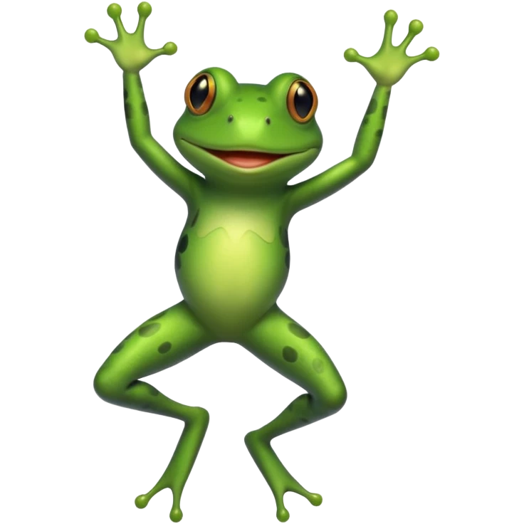 Frog dancing  emoji