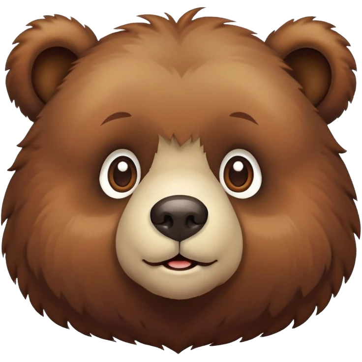 Sweet bear emoji
