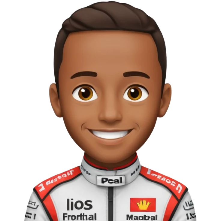Lewis hamilton emoji