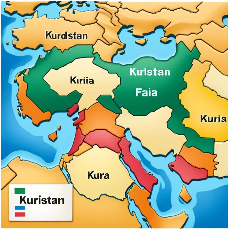 Kürdistan  emoji