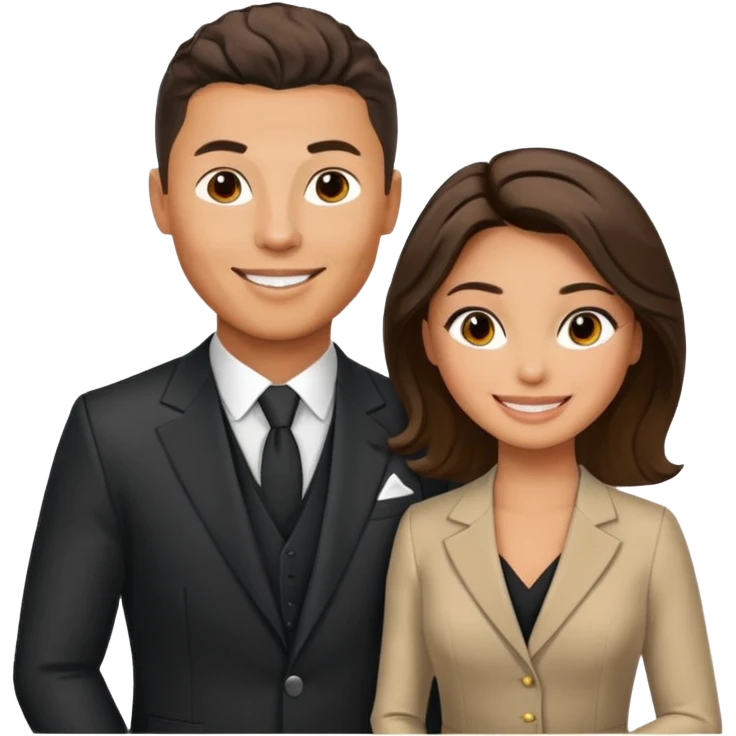 Ronaldo with georgina emoji