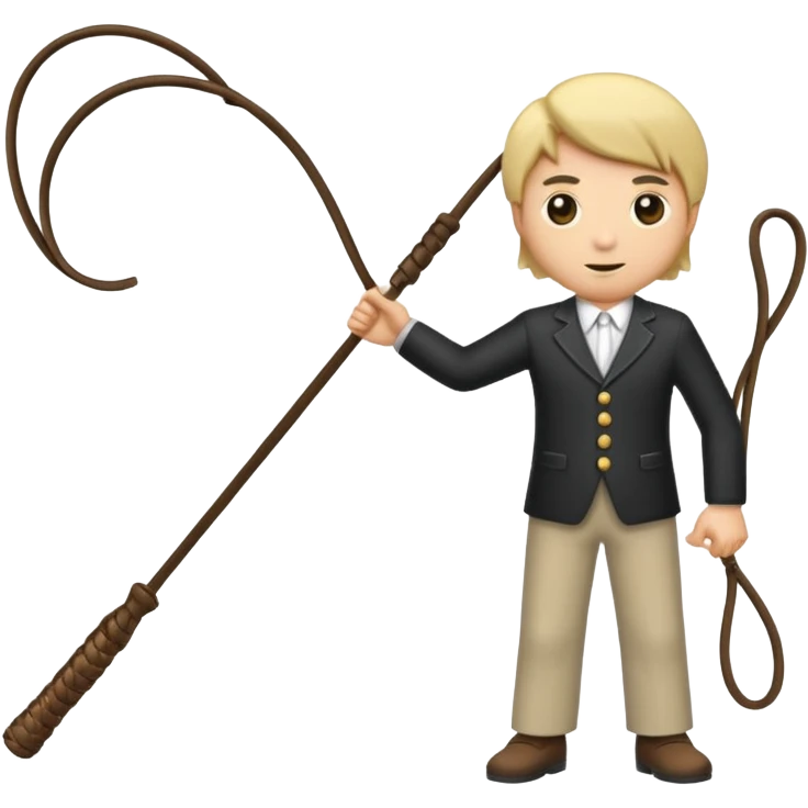 men with whips emoji