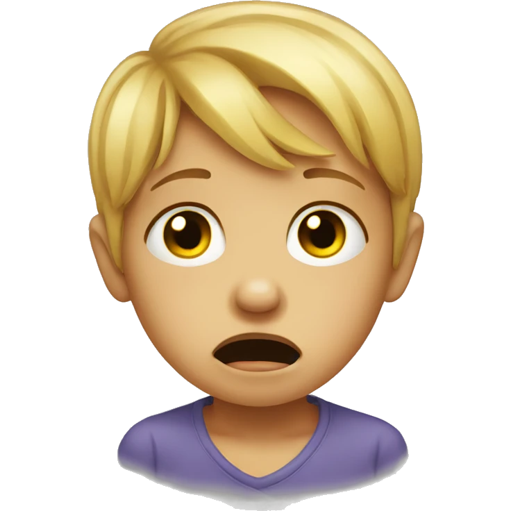 crying child emoji
