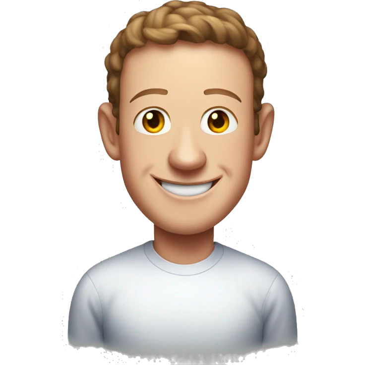 mark zuckerberg with devil smile emoji
