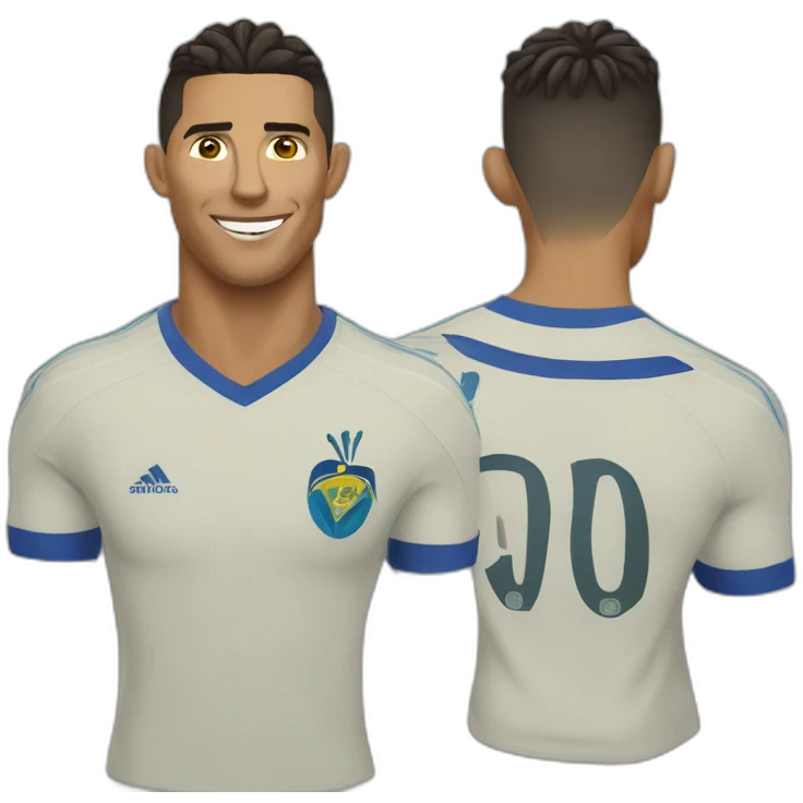 Alnassr ronaldo confused emoji