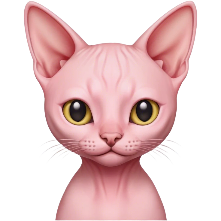 Hairless cat emoji