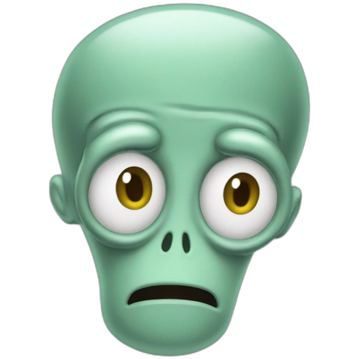 Squidward emoji