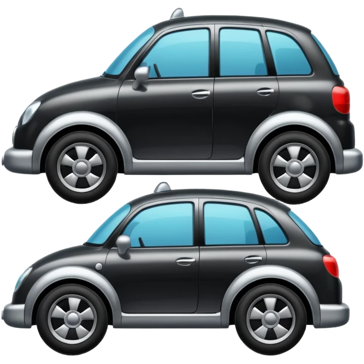 Une voiture avec des jambes emoji