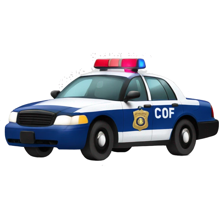 toronto cop car emoji