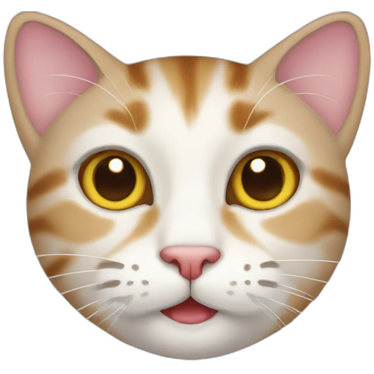 Cat happy emoji