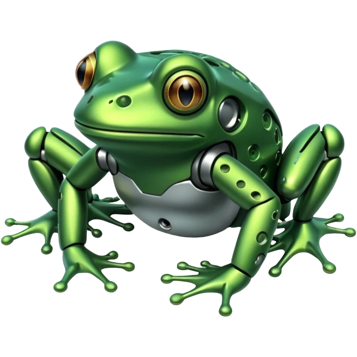 bionic frog emoji
