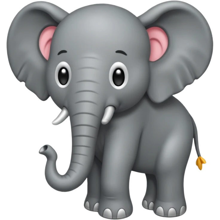 pata de elefante encadenada, solo pata emoji