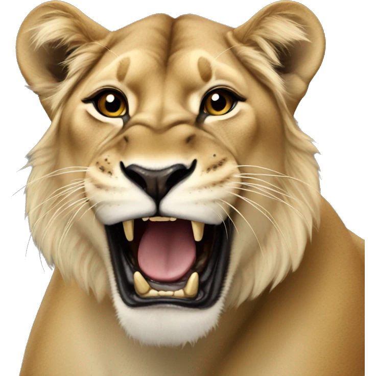 Lioness emoji