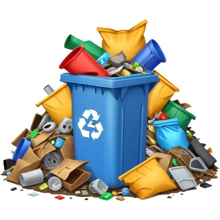 trash tiny emoji
