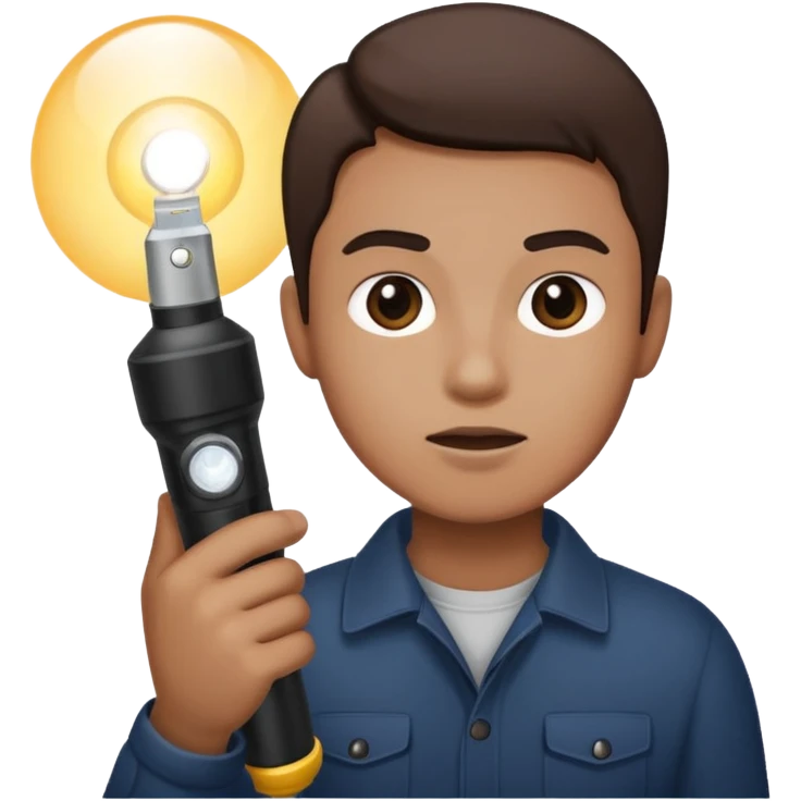 😗🤲🔦 emoji