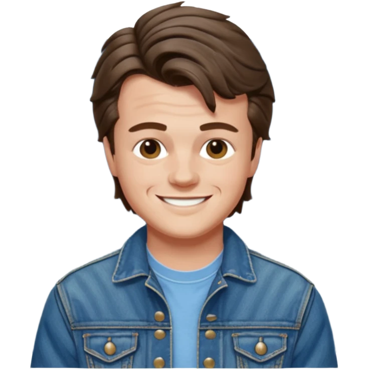 Steve Harrington from stranger things emoji
