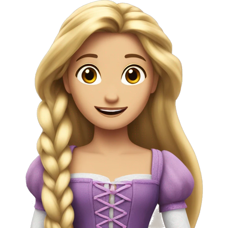 rapunzel  emoji