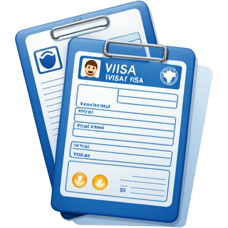 visa de turista emoji