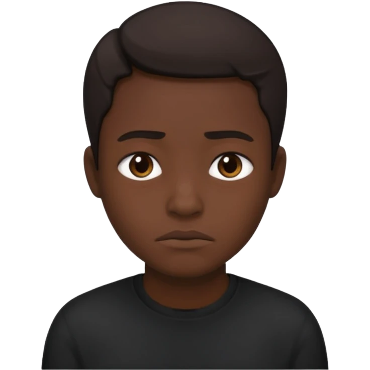 Lonely darck emoji