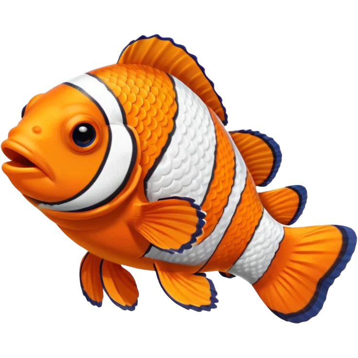 Nemo clownfish emoji