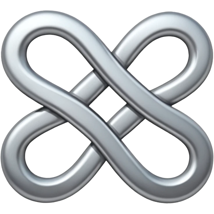 single infinity symbol emoji