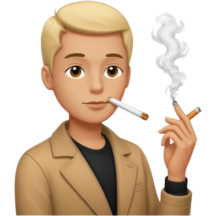 smoking primer plano emoji