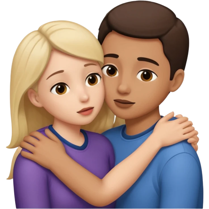 🫂+🤫 emoji