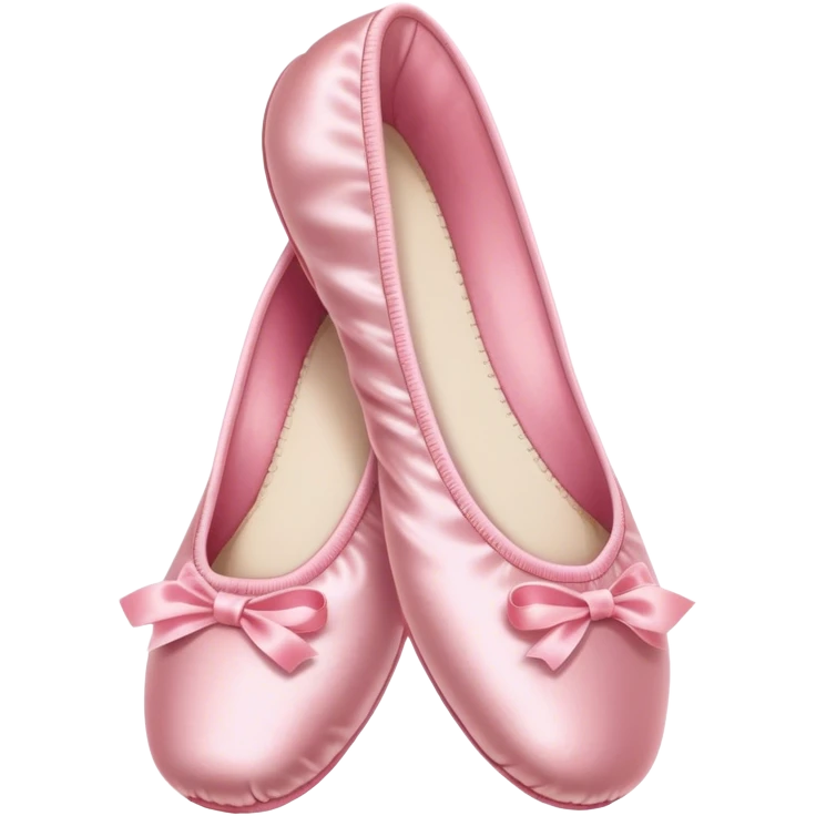 Pink ballet slippers emoji