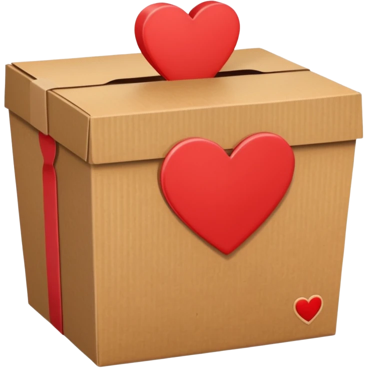meal box with a heart above emoji