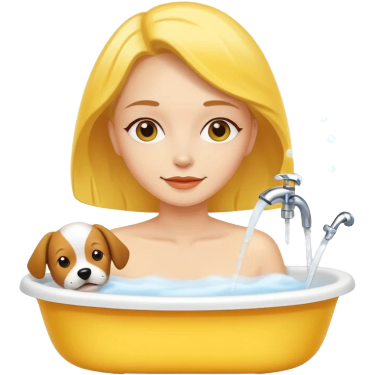 Set giallo contente un profumo una crema corpo e un bagno doggia  emoji