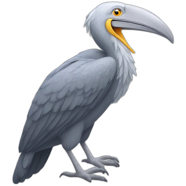 Shoebill emoji
