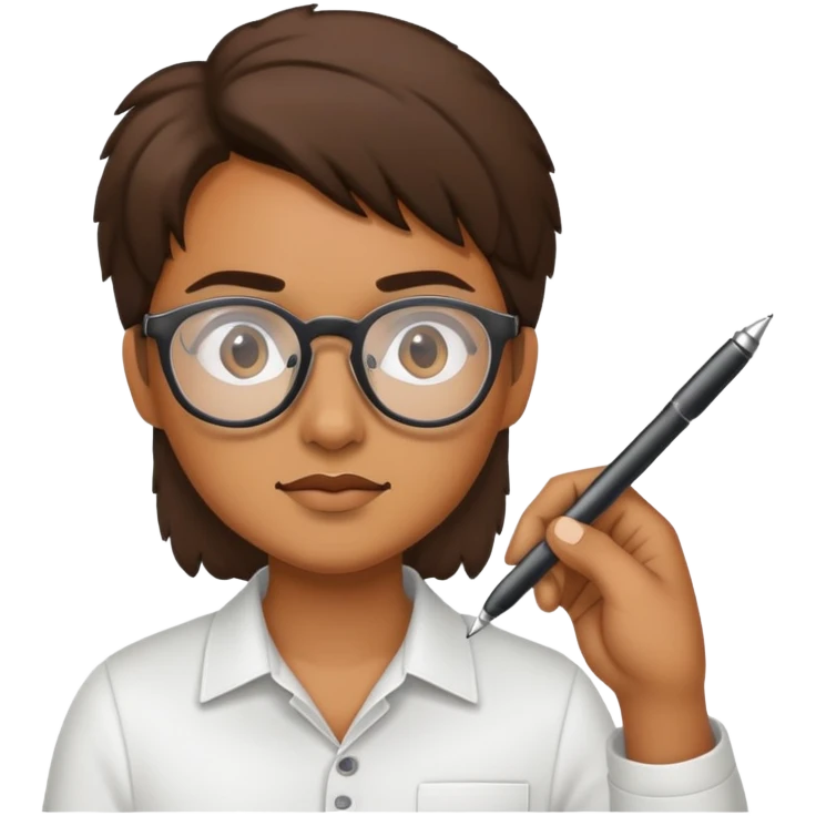 Create me a creative graphic designer emoji