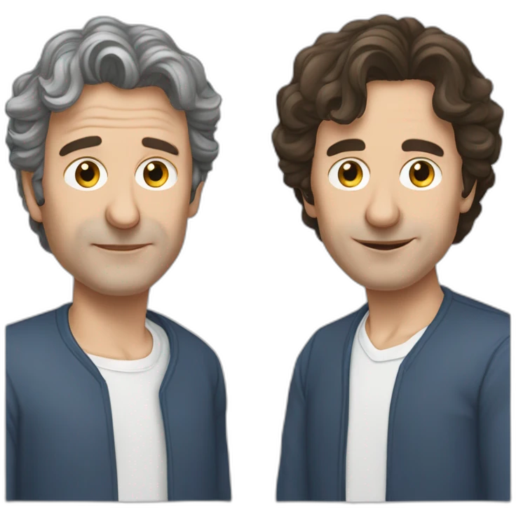 Daniel balavoine et Michel berger emoji