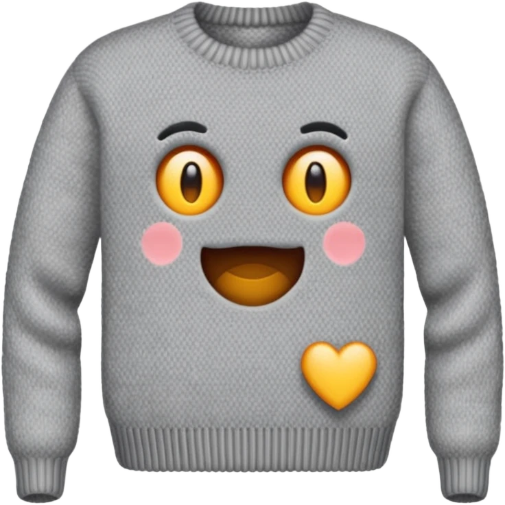 plain sweater emoji