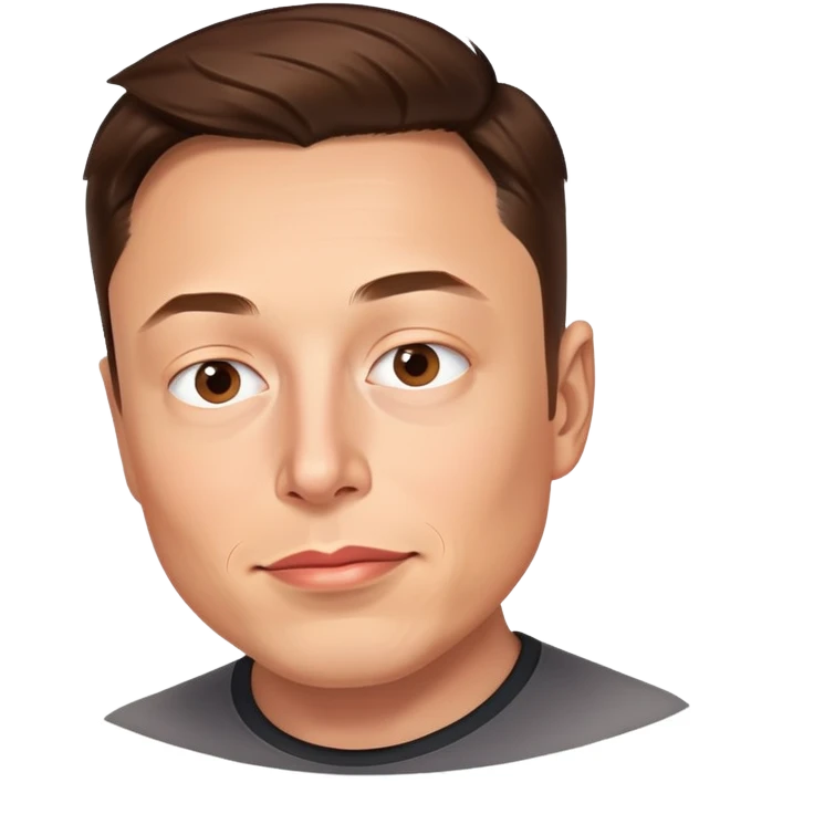 Black elon emoji