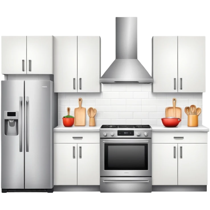 modern kitchen with countertop and appliances emoji